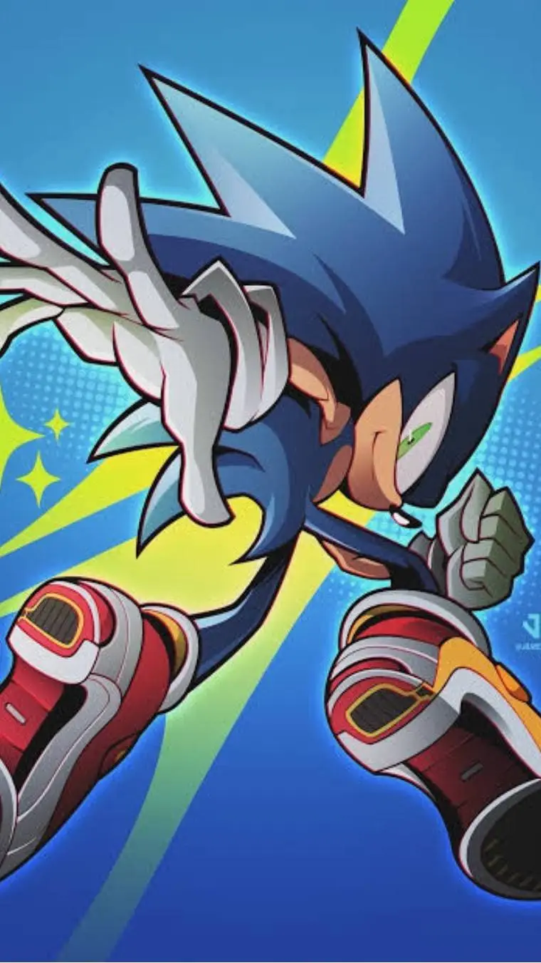 ai character: Sonic background