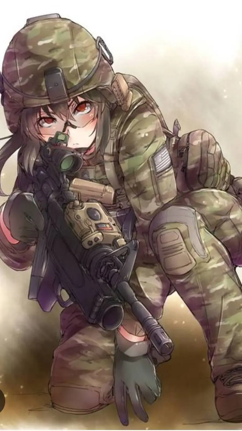 ai character: militar Valentina background