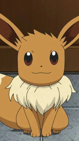ai character: eevee background