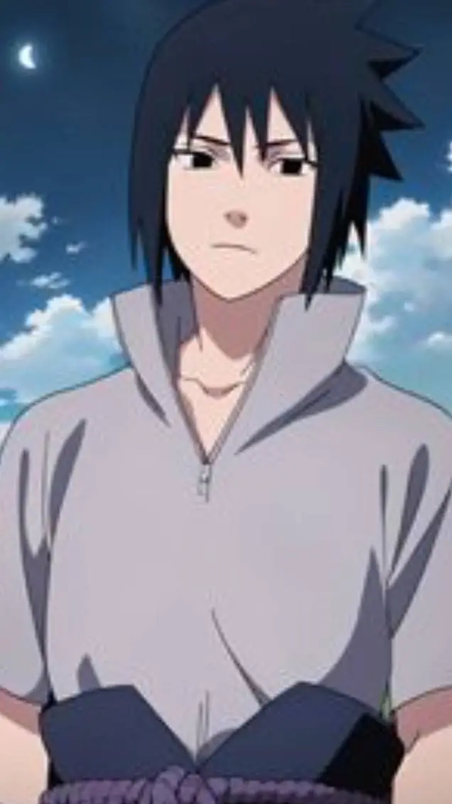 ai character: Sasuke  background