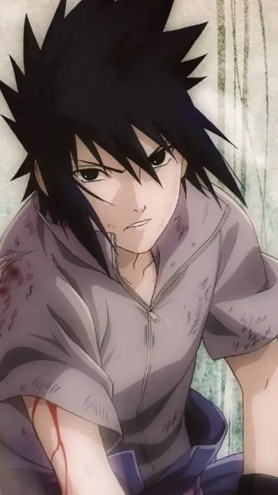 ai character: Sasuke  background
