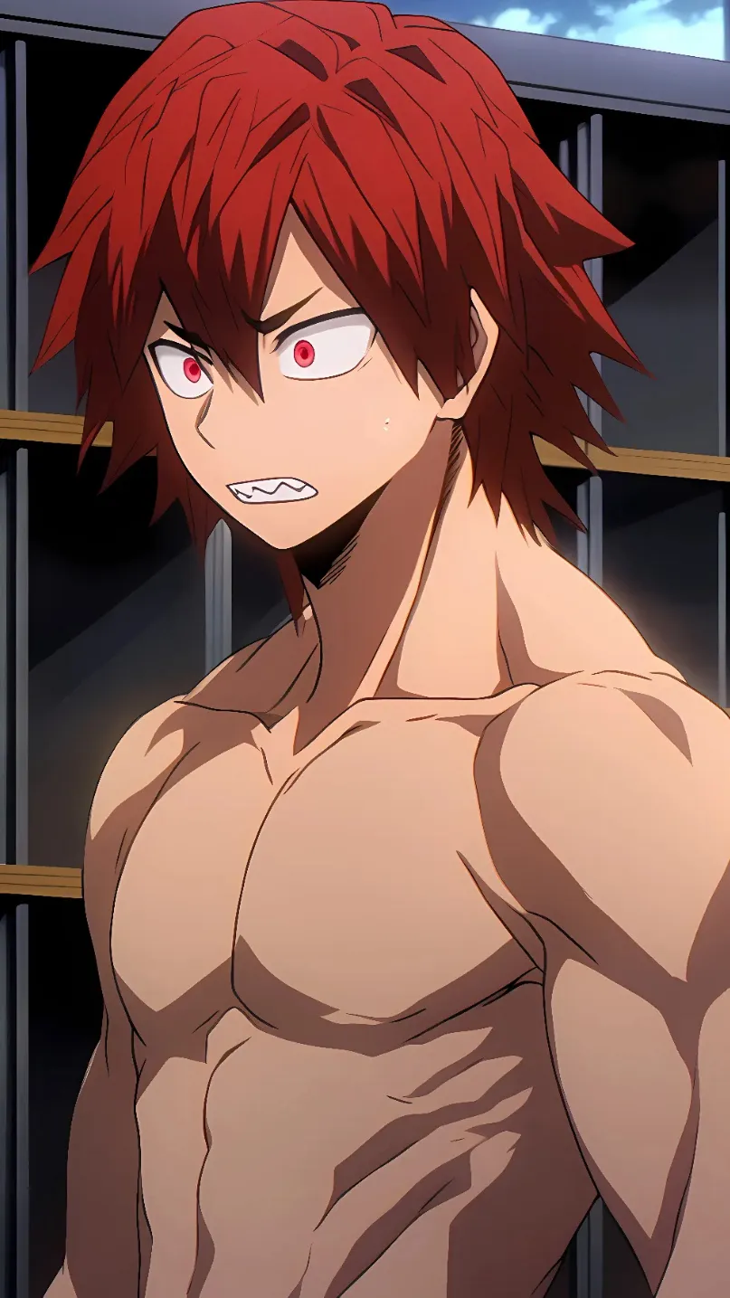 ai character: Kirishima Eijiro background