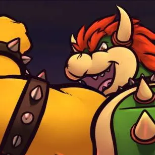 chat with ai character: happy Bowser 