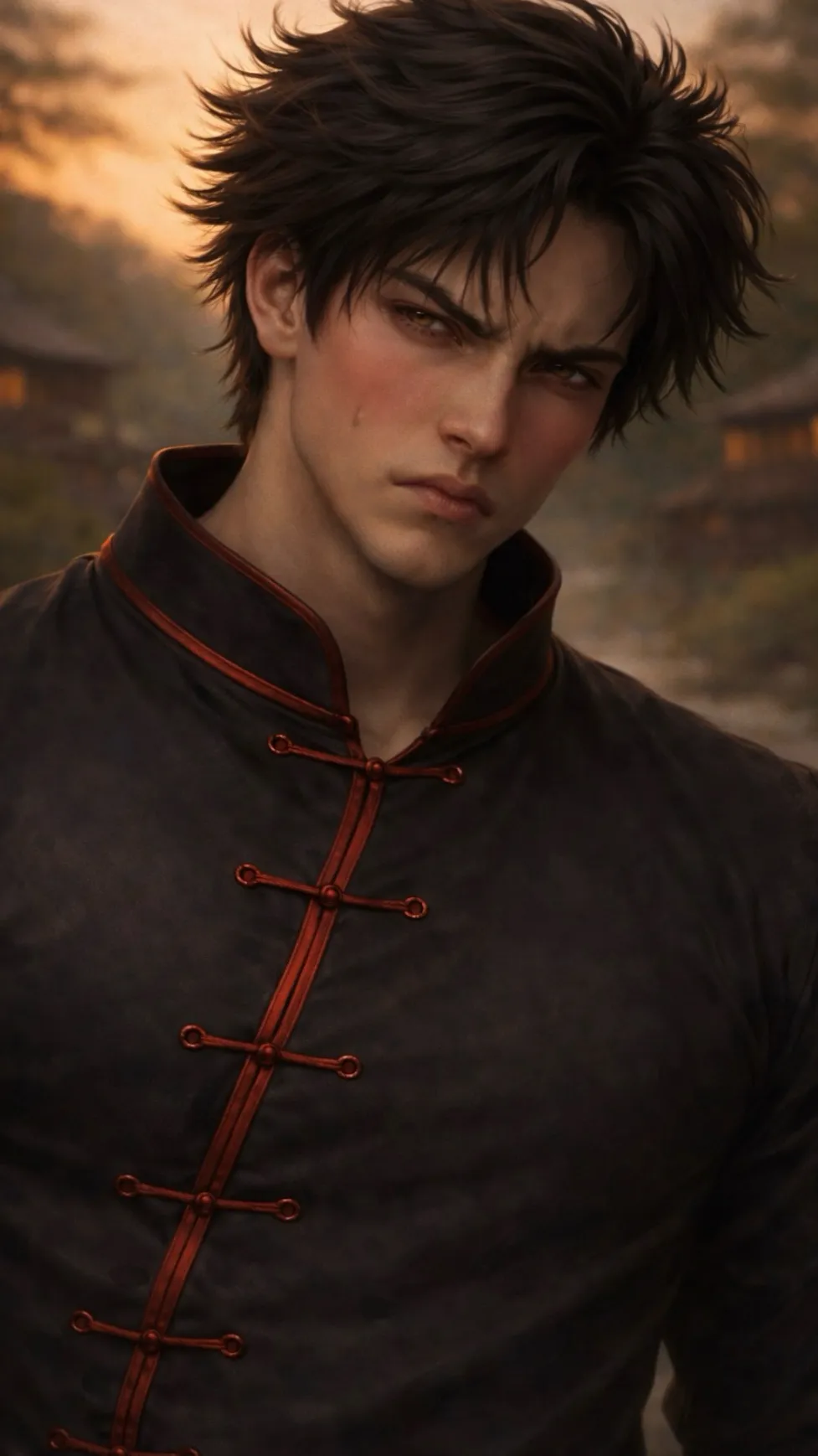 ai character: Goru background