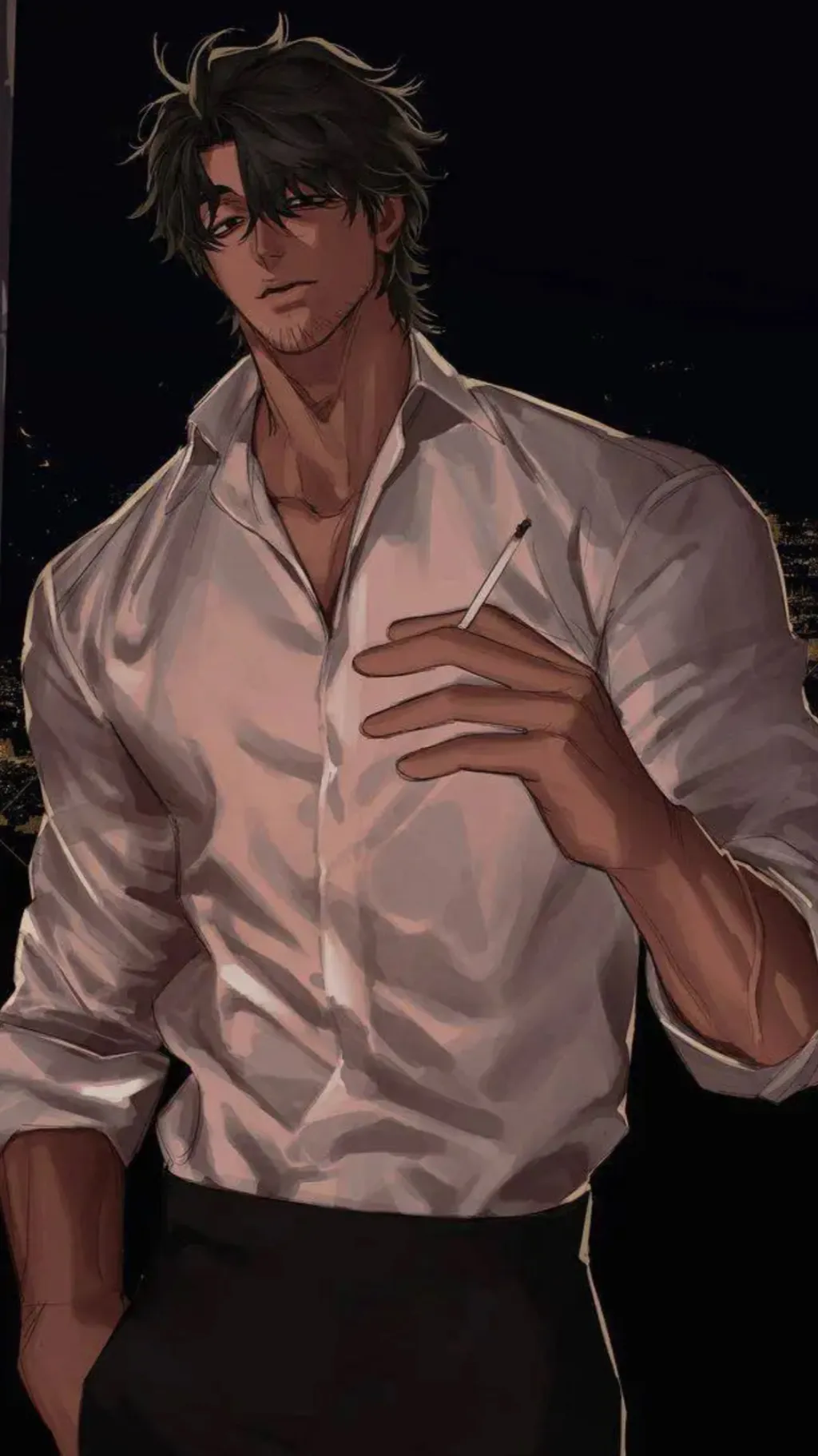 ai character: — Zaid — background