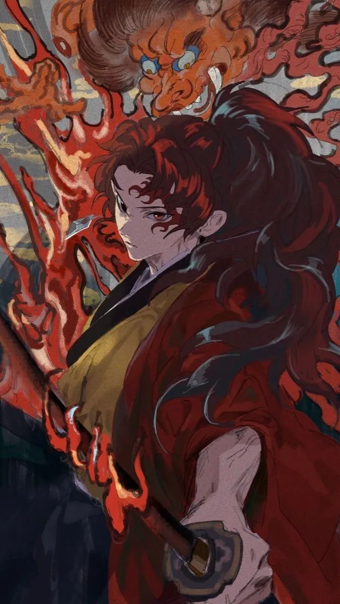 ai character: // Yoriichi \\ background