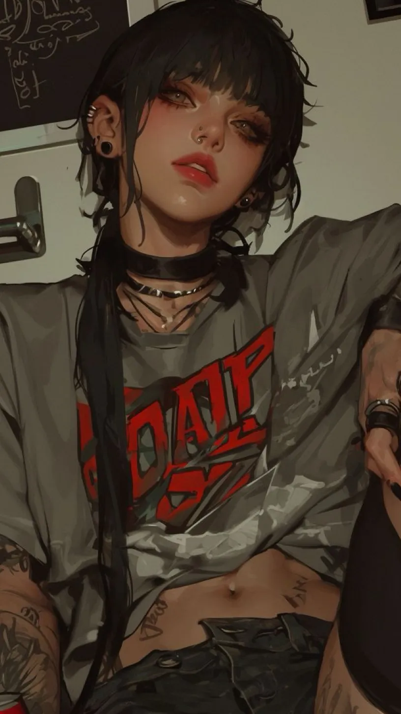 ai character: / Alice Jay (AJ) \ background