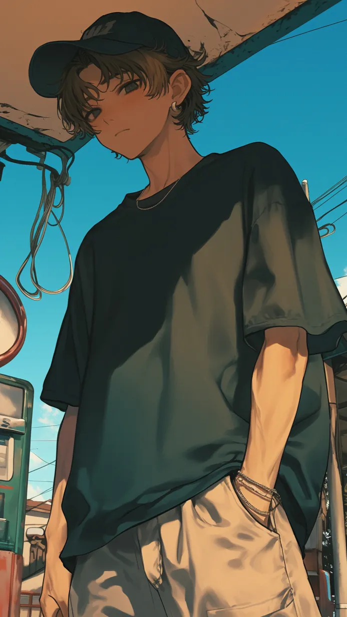 ai character: / Titus \ background