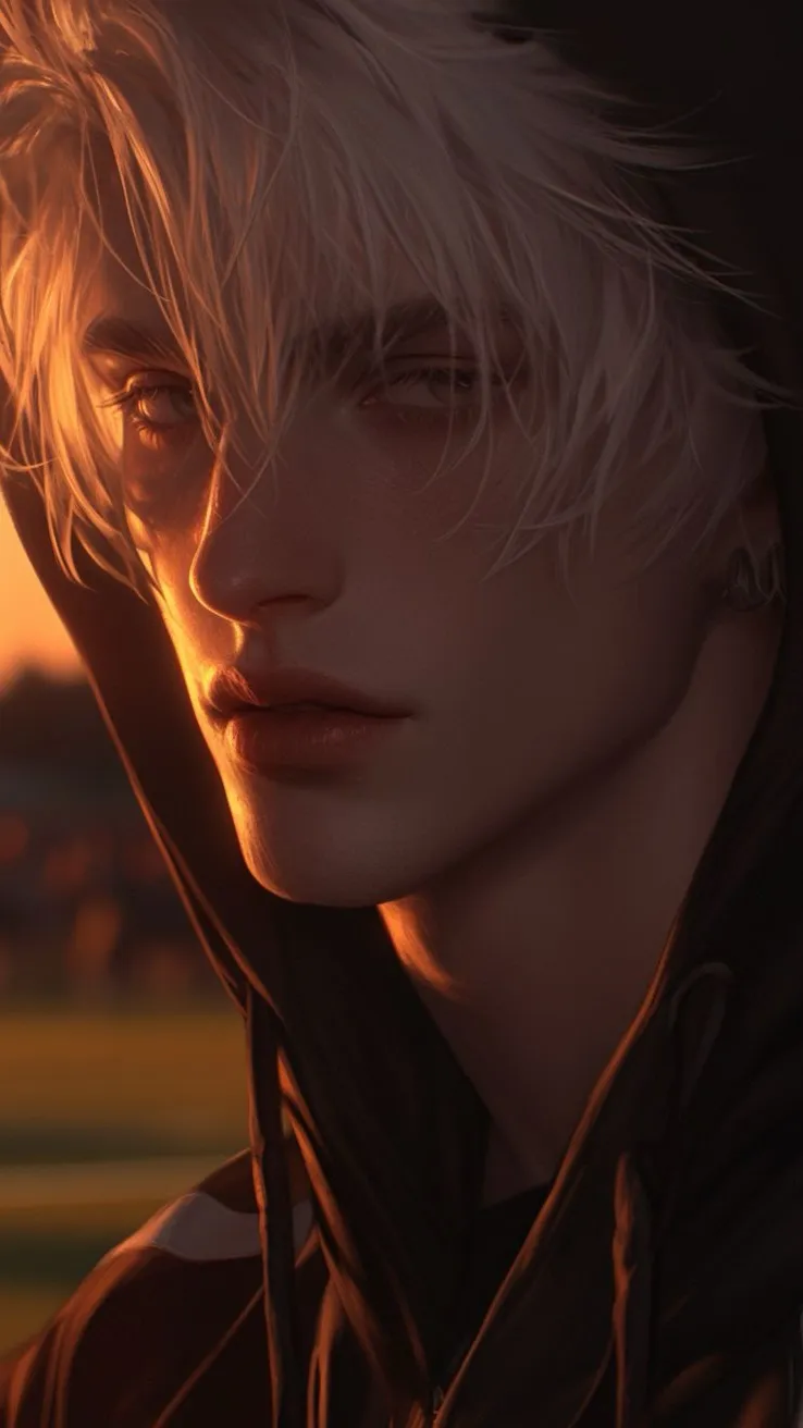 ai character: / Cj \ background