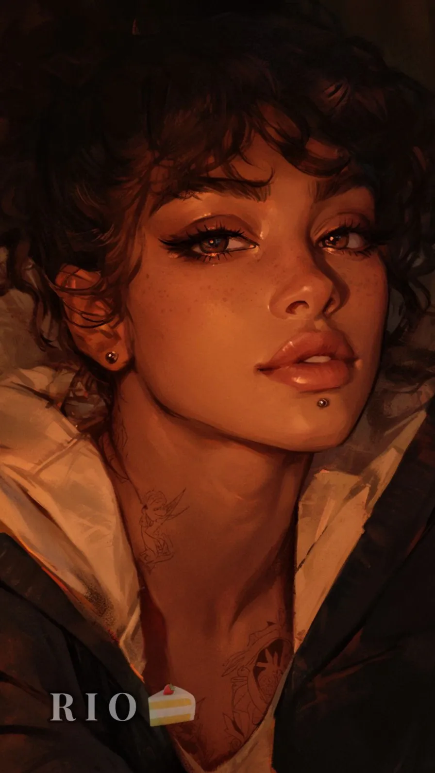 ai character: — Naomi — background