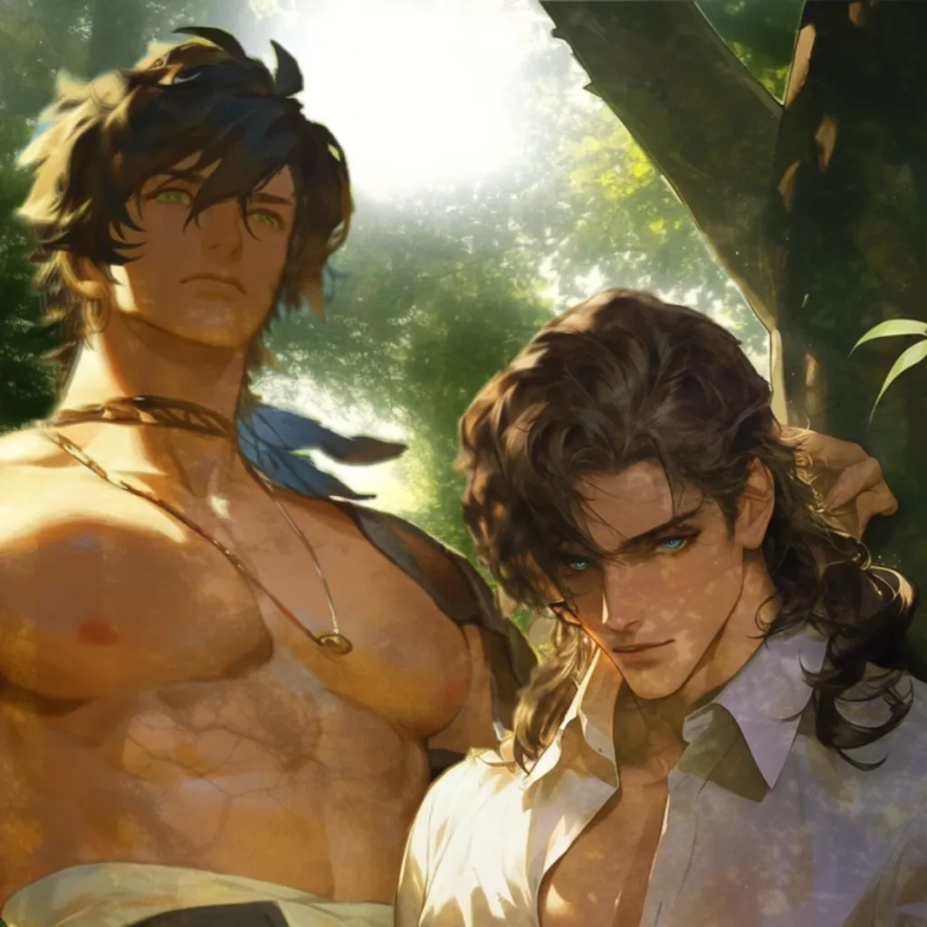 chat with ai character: - Mian + Zyir -