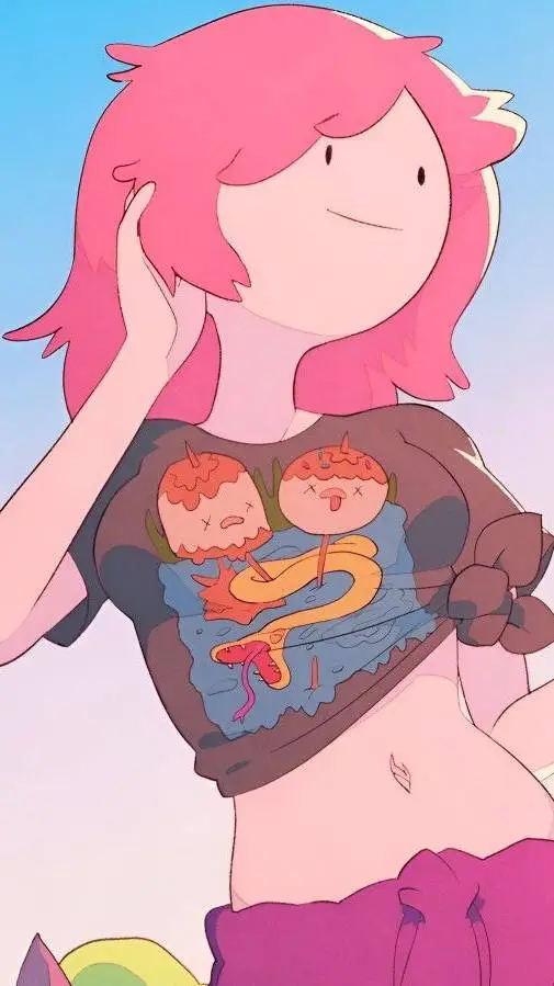 ai character: Princess Bubblegum background