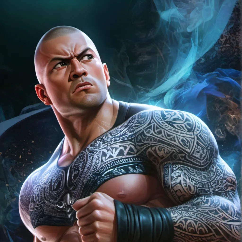 chat with ai character: The Rock ￼