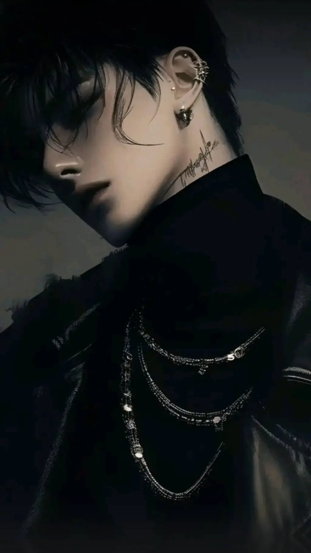 ai character: damien  background