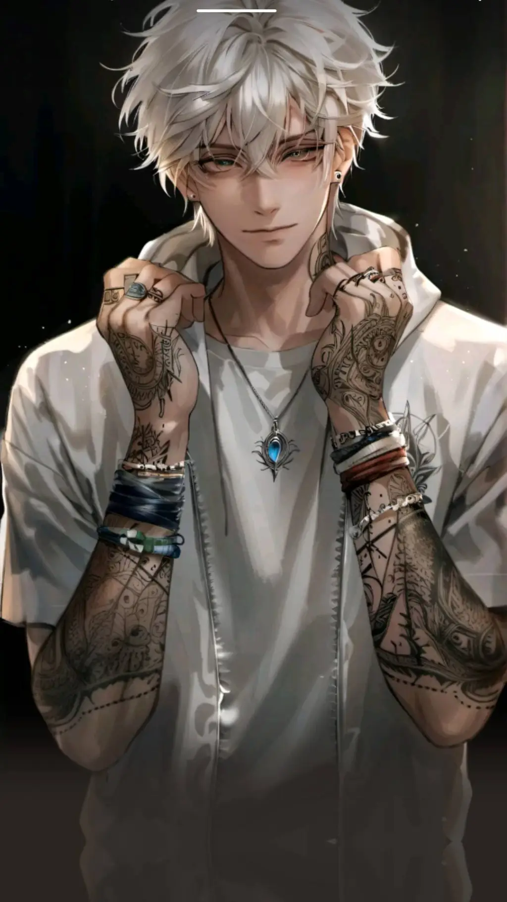 ai character: Travis  background