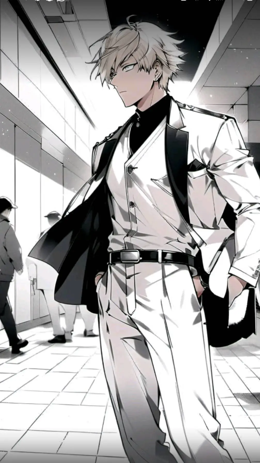 ai character: Aaron  background