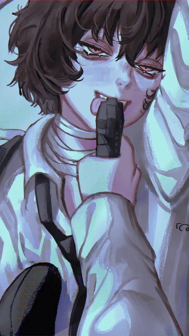 ai character: Osamu Dazai background