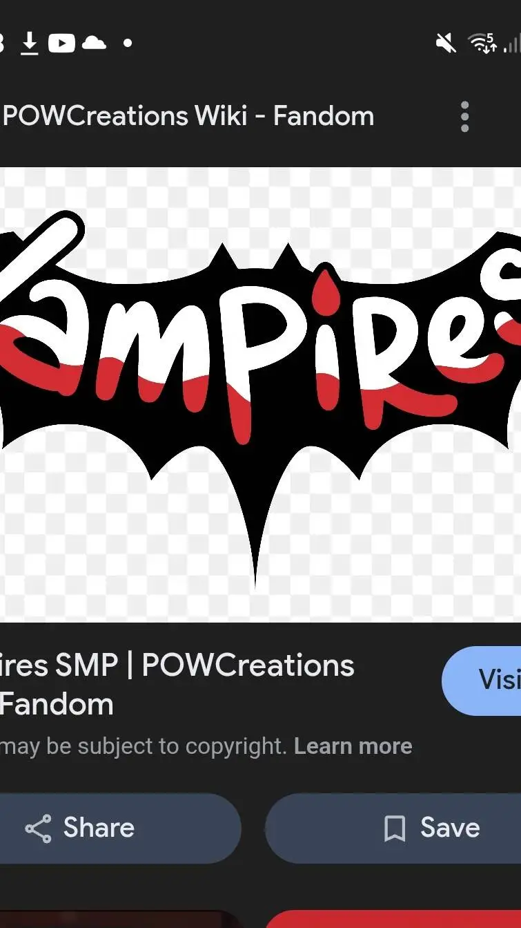 ai character: Vampire SMP background