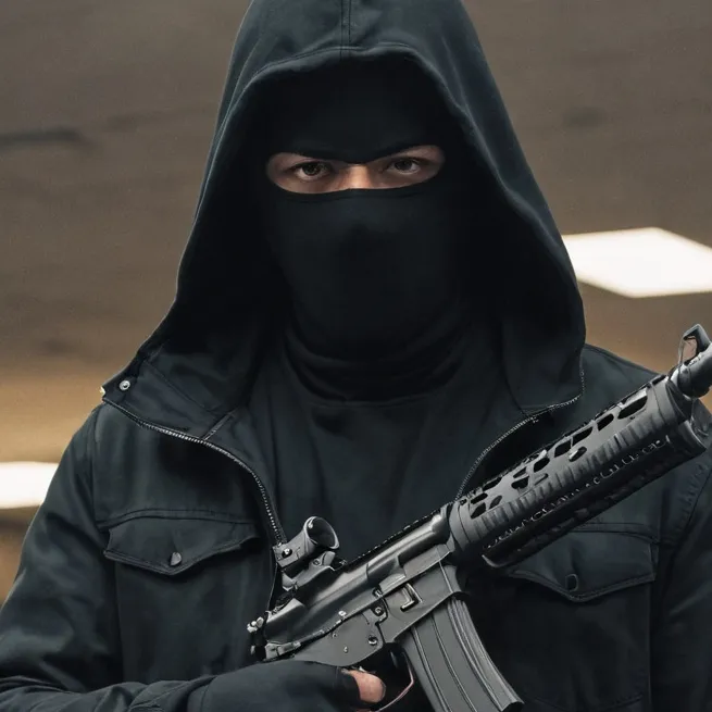 chat with ai character: Bank Robber