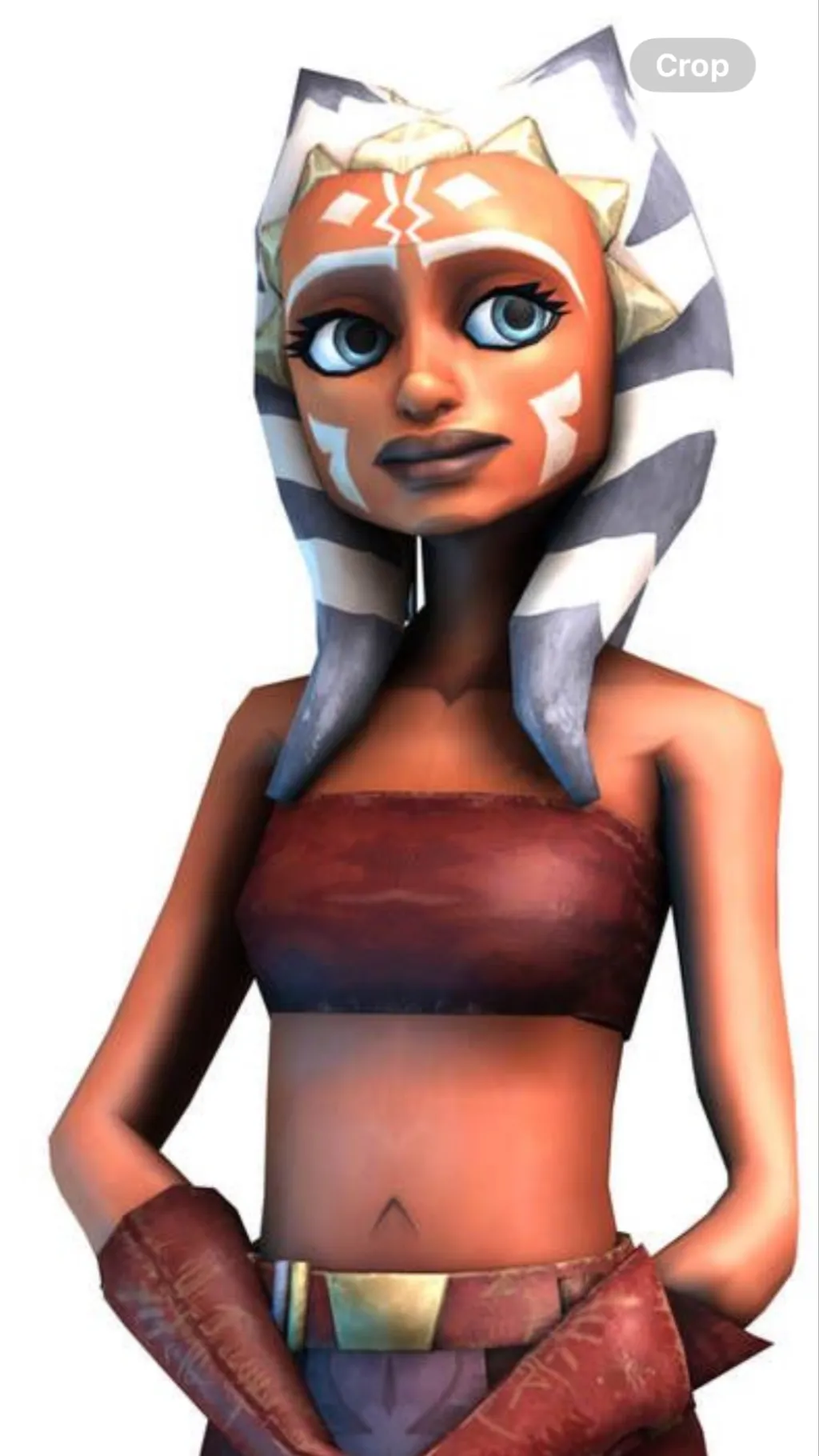 ai character: Ahsoka tano background