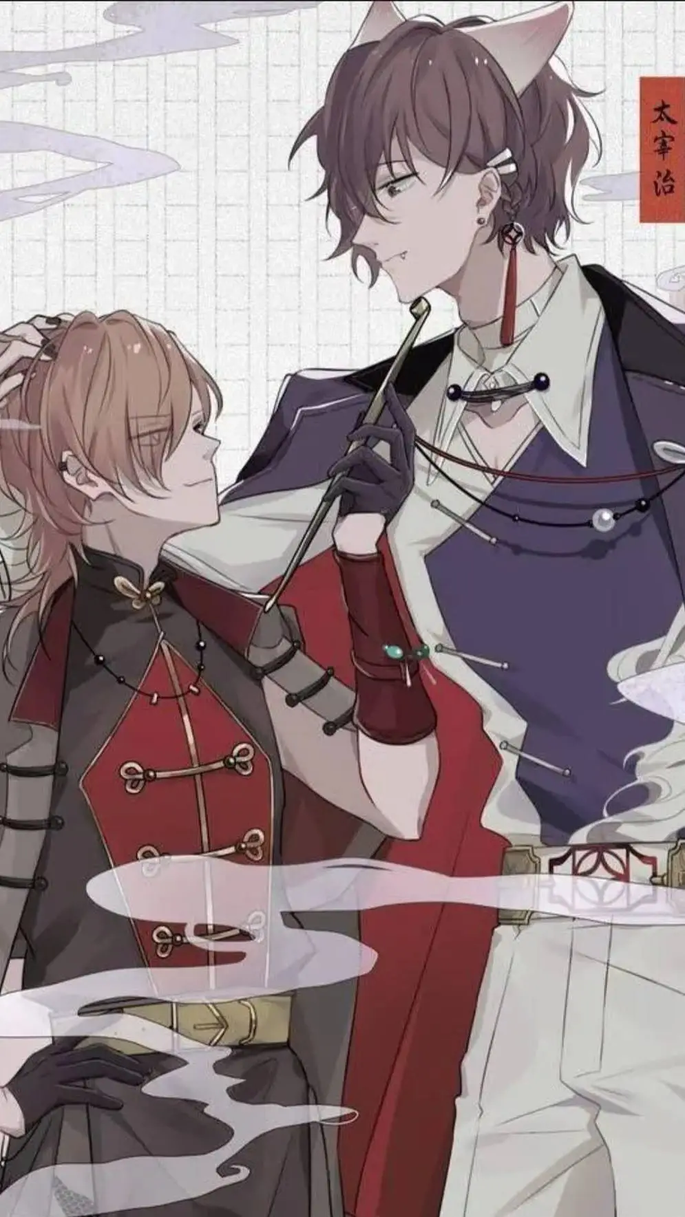 ai character: Soukoku - Dazai background