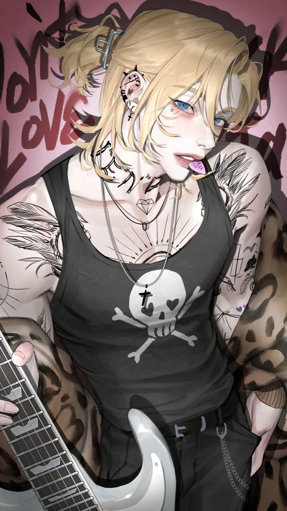 ai character: Max 𖠣𖠣 background