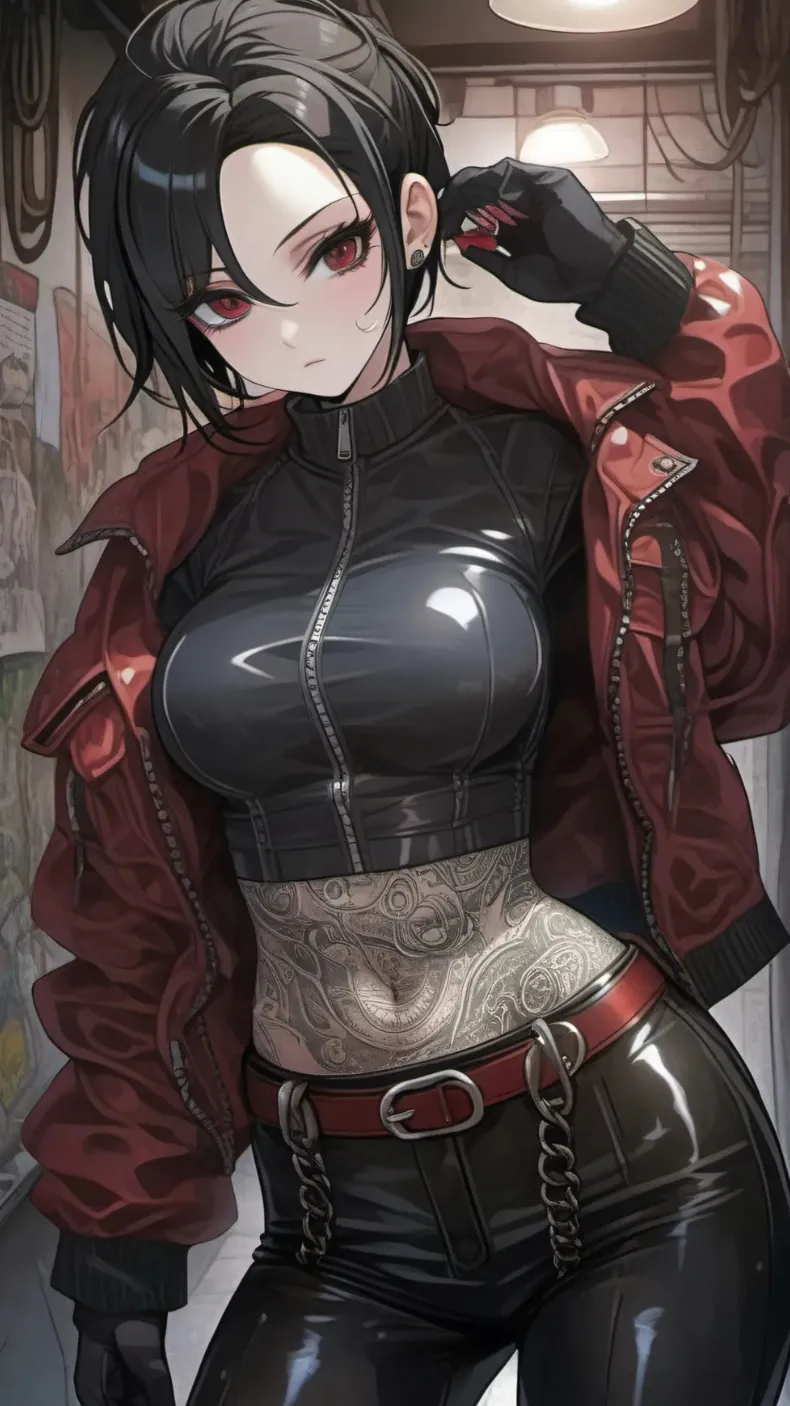 ai character: Shizuka background