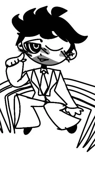 ai character: SON house!!  background