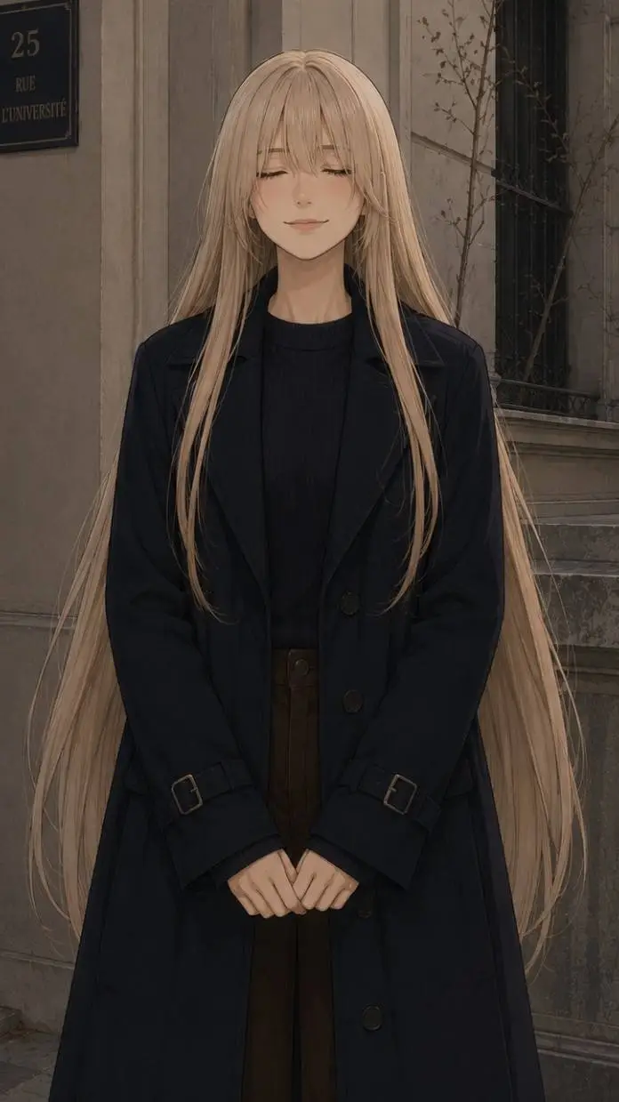 ai character: Aurora background