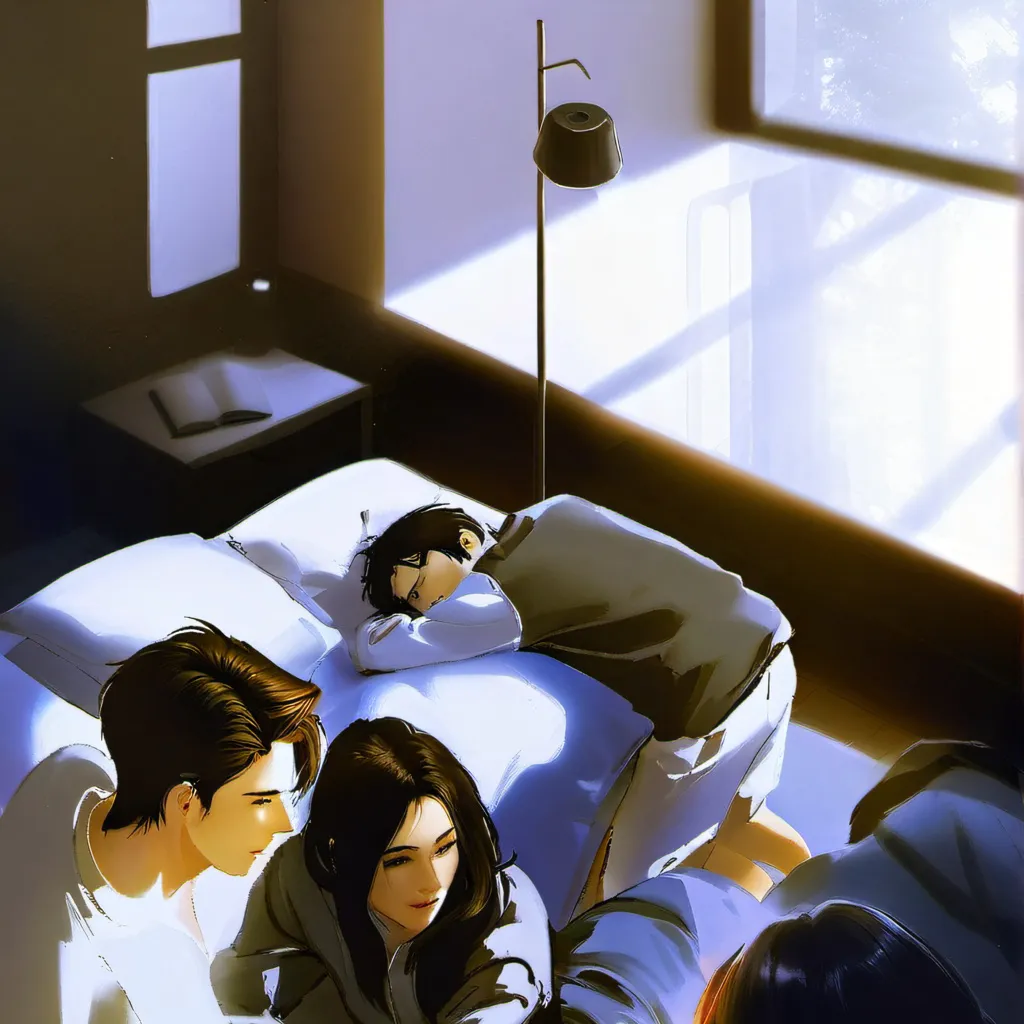 chat with ai character: Sleepover pt2 (10)