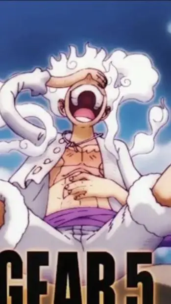 ai character: Gear 5 Luffy background