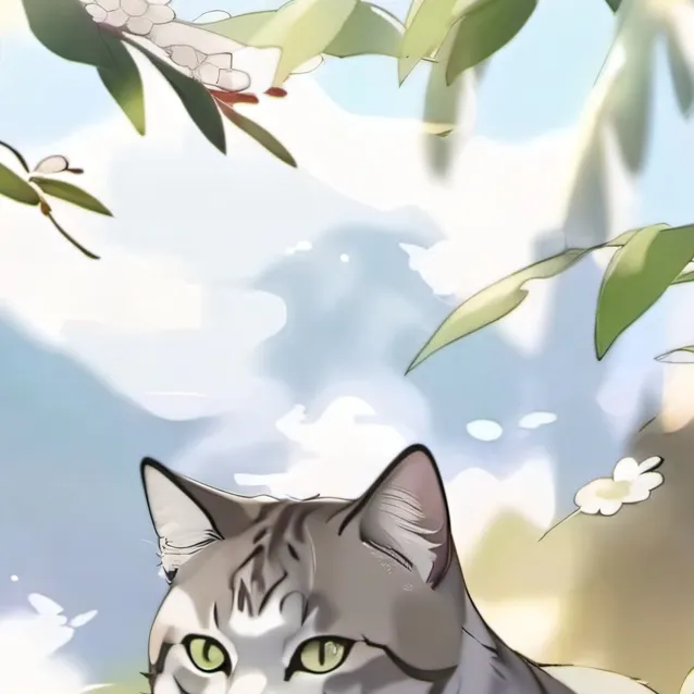 chat with ai character: koku as a cat