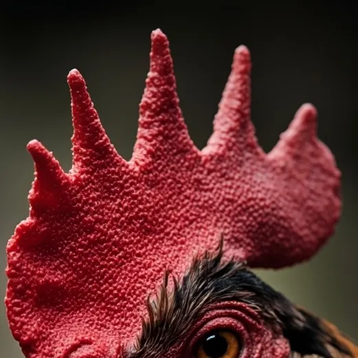 chat with ai character: anoying chicken.