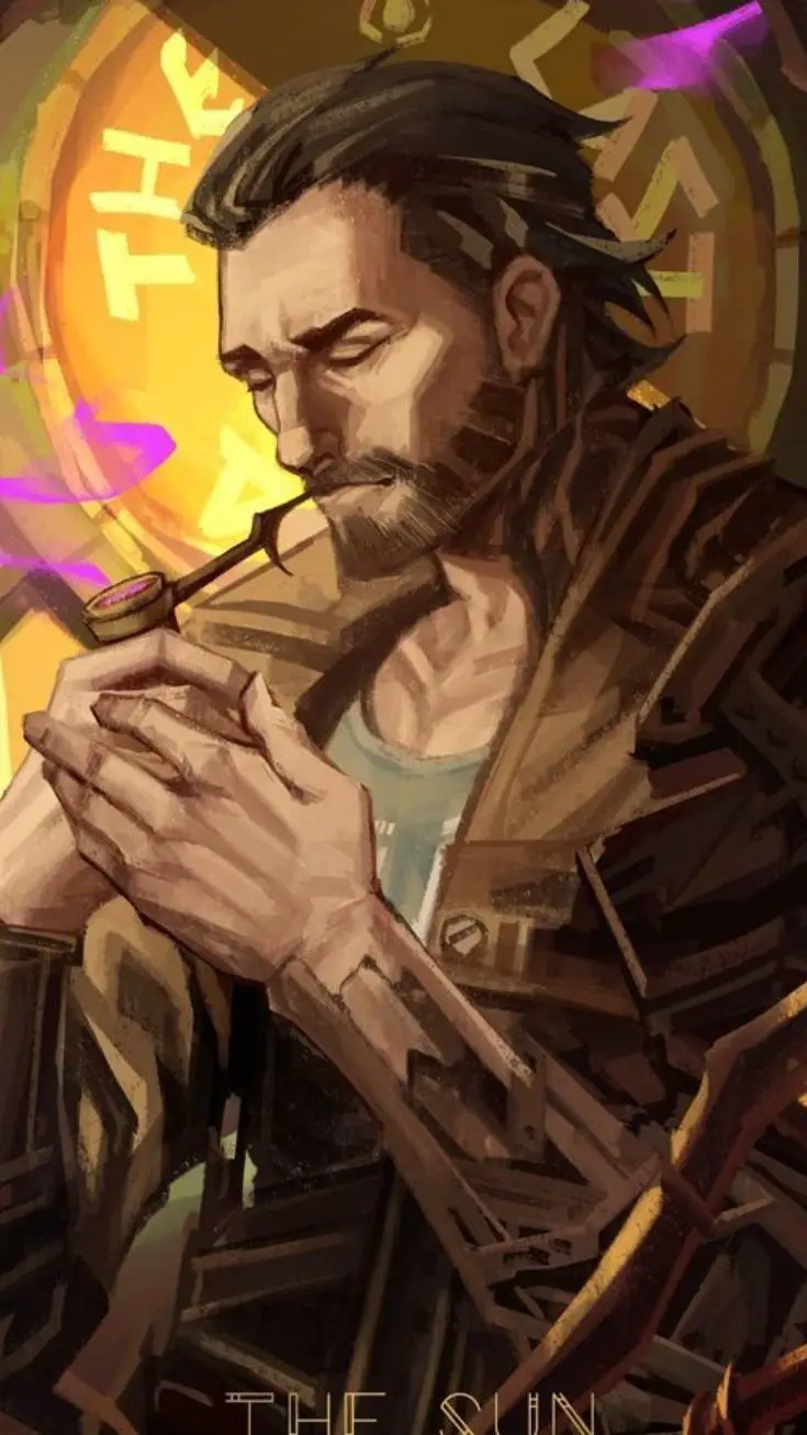 ai character: Arcane background