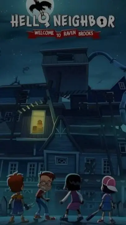 ai character: Hello Neighbor background