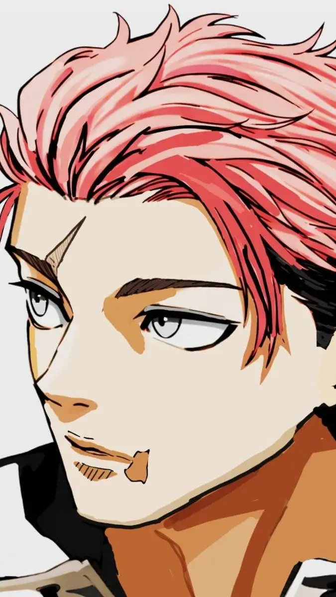 ai character: yuji itadori  background