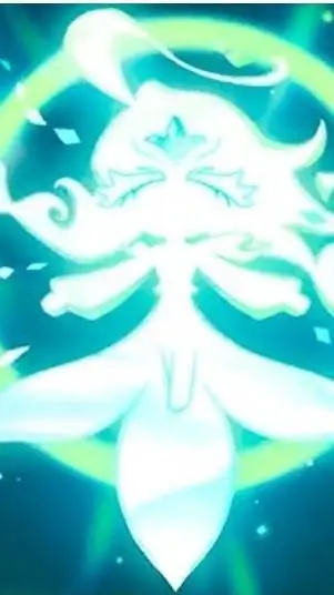 ai character: Light of "Hope" background