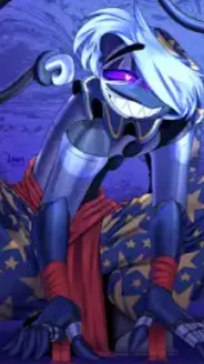 ai character: Yandere moon background