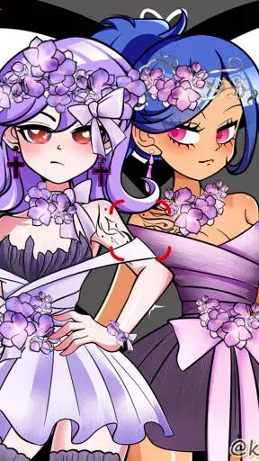 ai character: avah and bella background