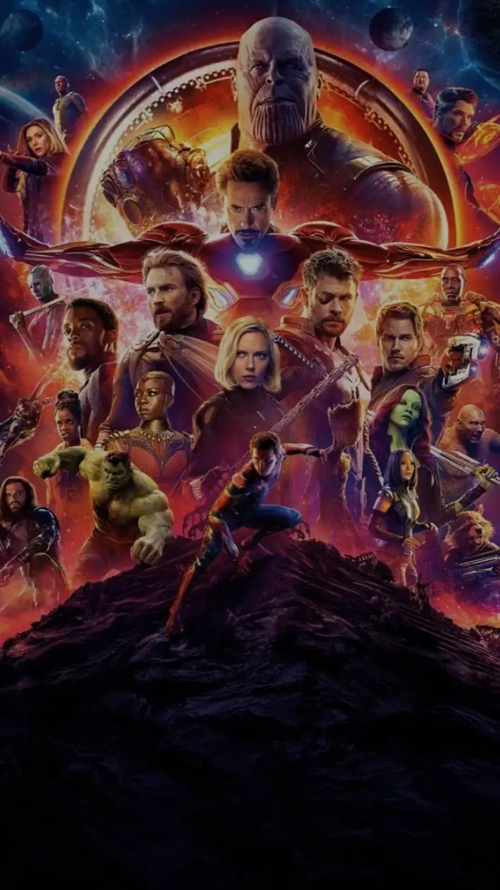 ai character: avengers  background