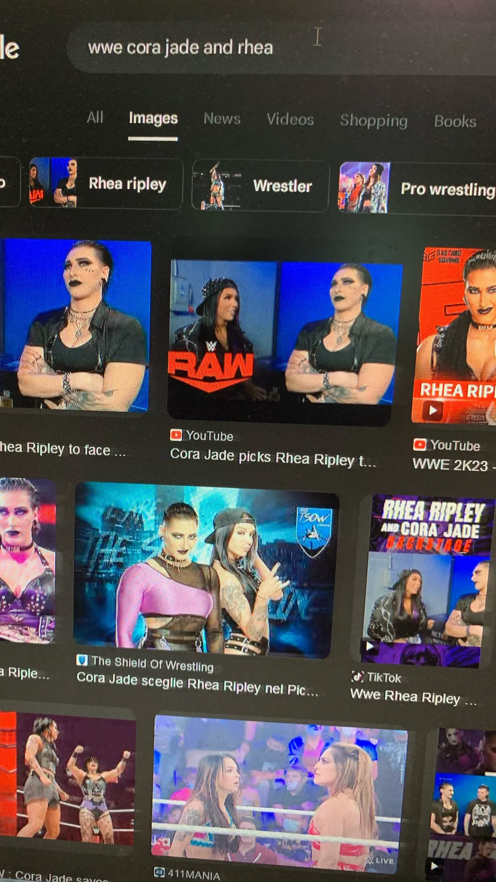 ai character: Wwe raw  background