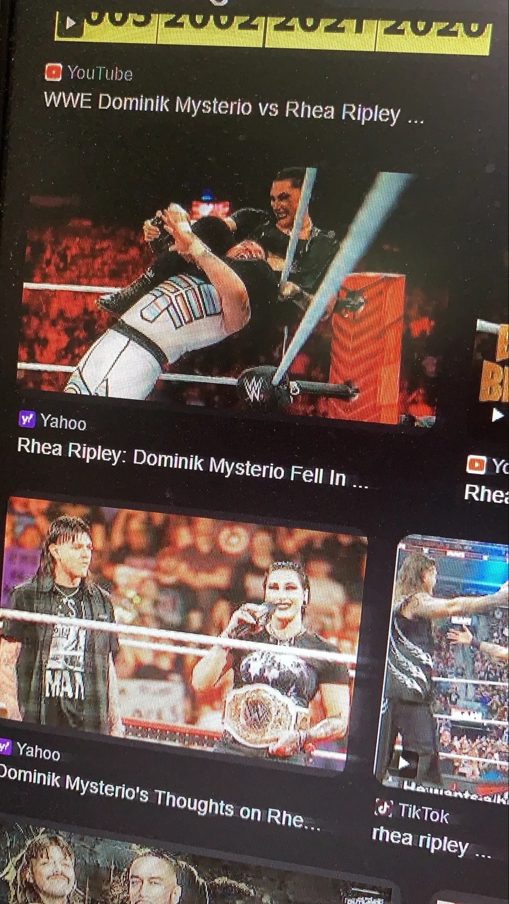 ai character: Wwe raw Monday  background