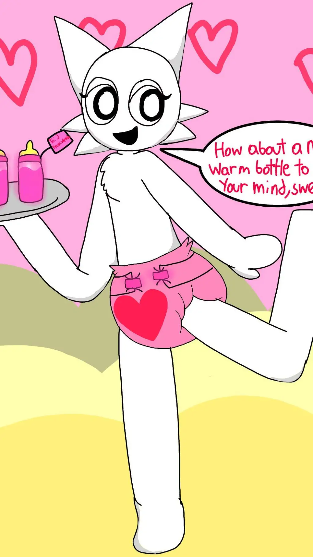 ai character: wenda  background