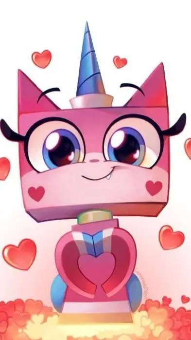 ai character: Unikitty background