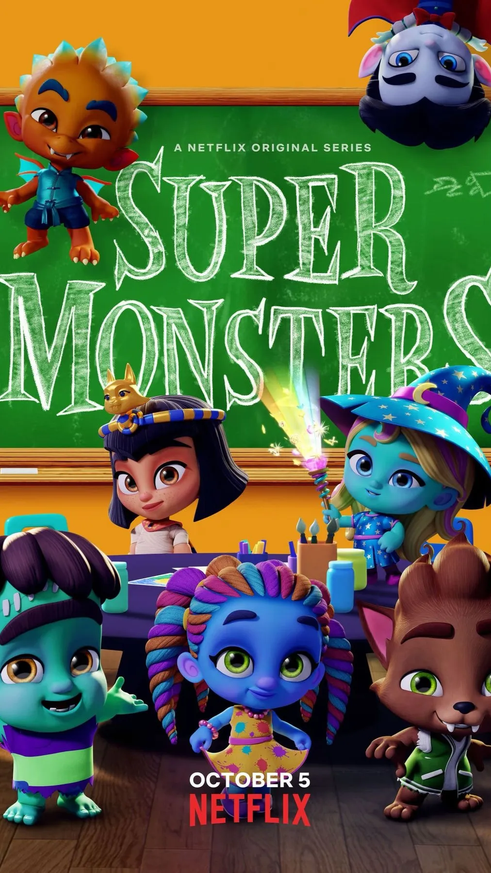 ai character: Super monster background