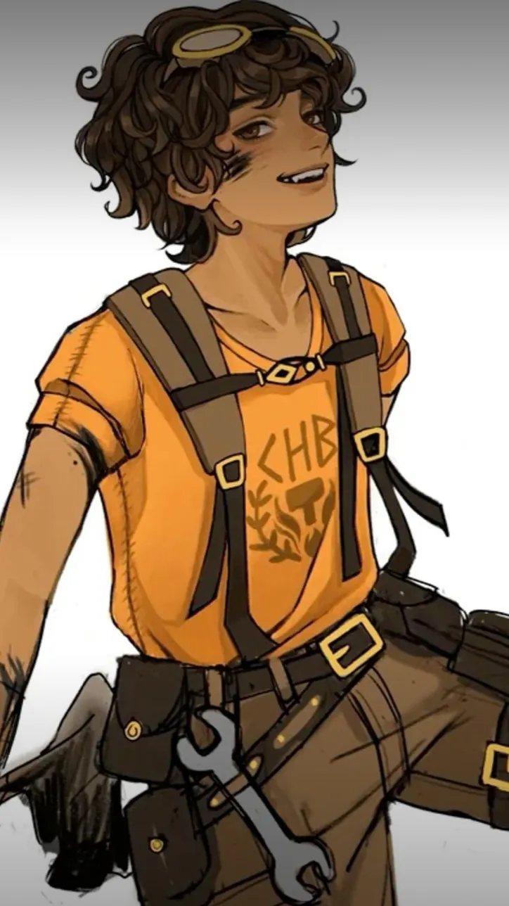 ai character: Leo Valdez  background