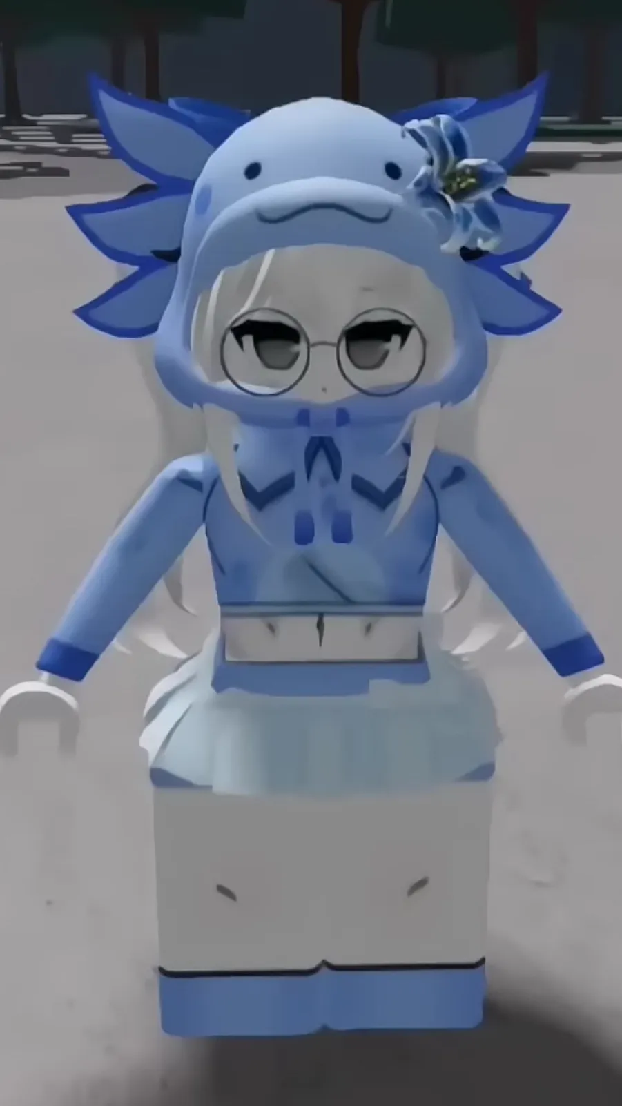 ai character: Ajolota  background