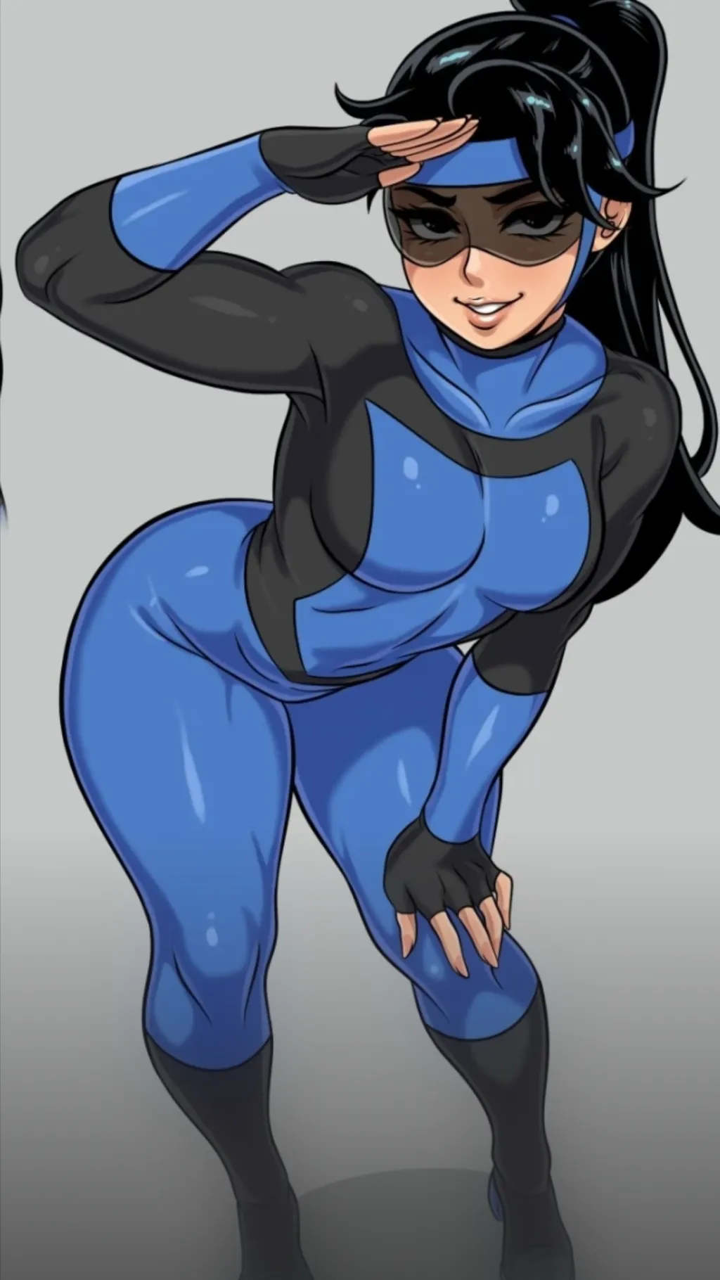 ai character: Femvincible  background