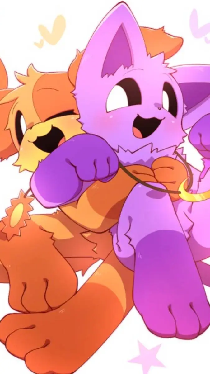 ai character: dogday x catnap background