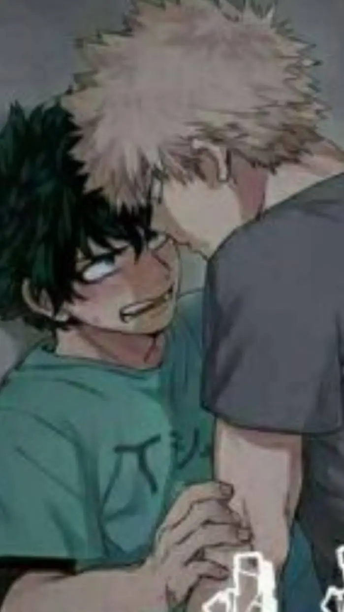 ai character: Bakugo x deku background